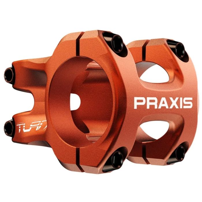 Image of Praxis Works Turn Stem - Orange, 35mm, 40mm