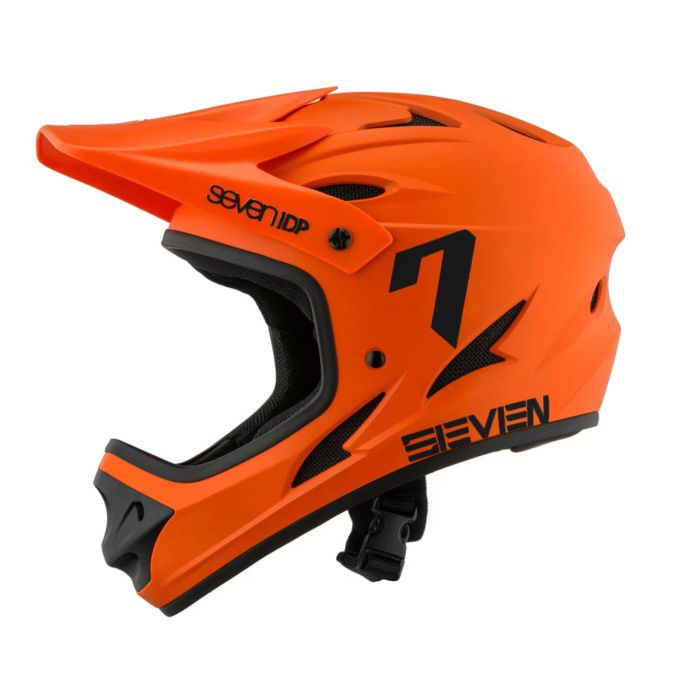 Tweeks Cycles 7iDP M1 Full Face Helmet - Matt Orange, S | Clearance section. 365 day returns, 0% finance & FREE delivery over £50