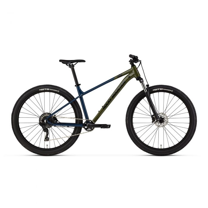 Tweeks Cycles Rocky Mountain Fusion 10 Hardtail Mountain Bike - 2023 - Blue Green, Medium
