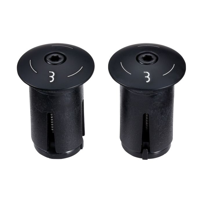 Tweeks Cycles BBB Aluminium Screw-On Bar Plugs - Black | Clearance section. 365 day returns, 0% finance & FREE delivery over £50