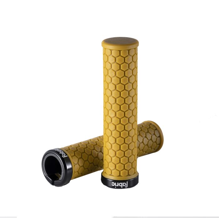 Tweeks Cycles Fabric Honey Grips - Dark Yellow | Clearance section. 365 day returns, 0% finance & FREE delivery over £50