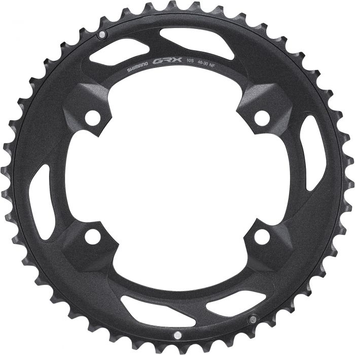 Tweeks Cycles Shimano GRX FC-RX600 Chainring - 46T | Clearance section. 365 day returns, 0% finance & FREE delivery over £50