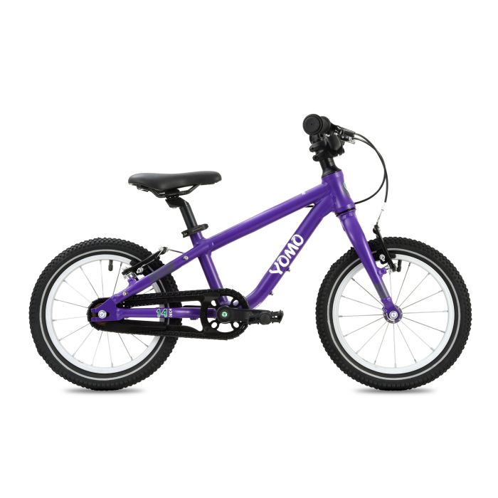 Tweeks Cycles "YOMO 14" Kids Bike" - Purple | Clearance section. 365 day returns, 0% finance & FREE delivery over £50