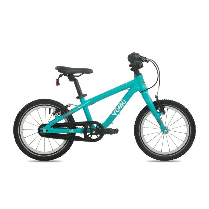 Tweeks Cycles "YOMO 14" Kids Bike" - Turquoise | Clearance section. 365 day returns, 0% finance & FREE delivery over £50