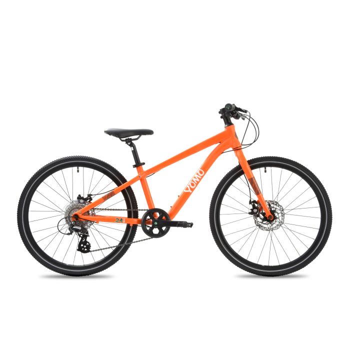 Tweeks Cycles "YOMO 24" Kids Bike" - Orange | Clearance section. 365 day returns, 0% finance & FREE delivery over £50