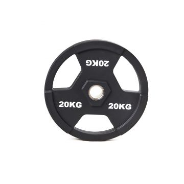 Athletic Vision PU Coated Olympic Weight Plate 20kg