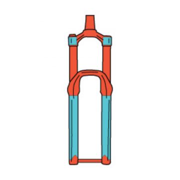 RideWrap Covered Protection Fork Kit
