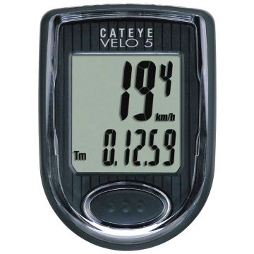 Cateye Velo 5 Wired Cycle Computer