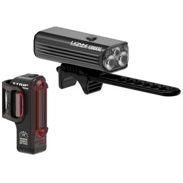 Lezyne Macro Drive 1300XXL / Strip Pro Light Set