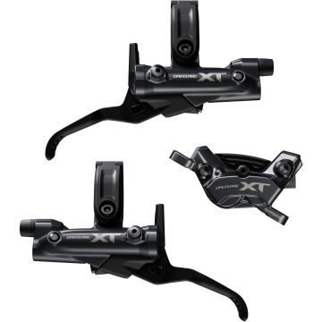 Shimano BR-M8220/BL-M8200 XT 4 Pot Front & Rear Brake Set