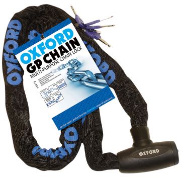 Oxford GP Chain Lock - 1.5m x 8mm