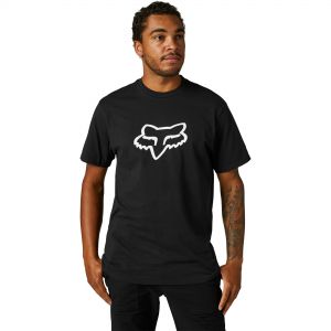 Fox Clothing Legacy Fox Head SS Tee - XL, Black / White