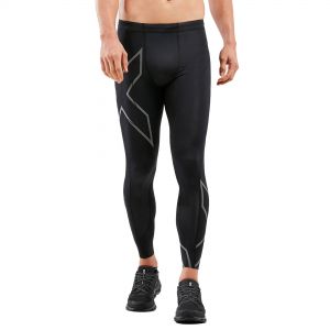 Image of 2XU Light Speed Compression Tights - Black Reflective L