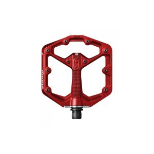 Image of Crank Brothers Stamp 7 Flat Pedals - Red Small
