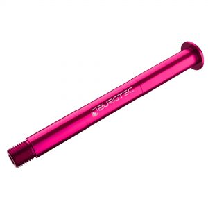 Burgtec Fox Fork Axle - Toxic Barbie Pink110 x 15mm Boost