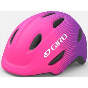 Giro Scamp Youth/Junior Helmet - Matte Bright Pink / Purple Fade - S