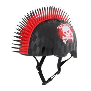 C-Preme Raskullz FS Child Helmet - Skull Hawk Red