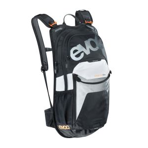 EVOC Stage 12L Performance Hydration Pack - Black / White / Neon Orange