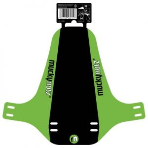 Image of Mucky Nutz Face Fender, Black/green