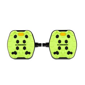 Look Trail Grip Flat Pedals - Lime