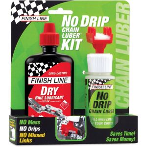 Finish Line No Drip Chain Luber Combo - Dry Lube