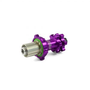 Hope Technology RS4 Straight Pull Road Rear Hub - Purple, 135mm x 9mm QR, Campagnolo