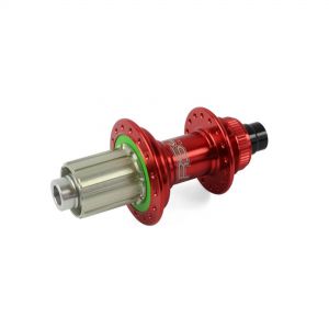 Hope Technology RS4 Centre Lock Road Rear Hub - Red, 135mm x 9mm QR, Campagnolo, 24H