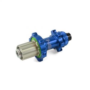 Hope Technology RS4 Straight Pull Centre Lock Road Rear Hub - Blue, 135mm x 12mm Thru Axle, Standard - Steel (9/10/11)