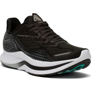 Saucony Endorphin Shift 2 Women's Running Shoes - 4, Black / White