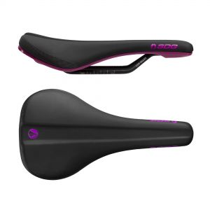 SDG Bel Air 3.0 Lux Alloy Saddle - Black / Purple