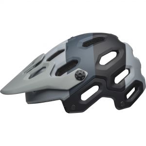 Bell Super 3 MTB Helmet - M (55-59cm), Downdraft Matte Grey / Gunmetal