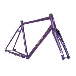 Kinesis GX Race Cyclocross Race Frameset - 52cm, Metallic Aubergine