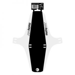 Image of Mucky Nutz Face Fender XL - Black, Black/white