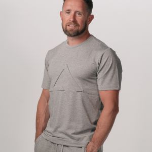 Image of Agilis Male T-Shirt, Grey