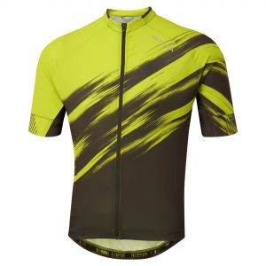 Altura Airstream Short Sleeve Jersey - S, Lime / Olive