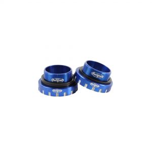 Image of Hope Technology Stainless Bottom Bracket Cups - 30mm Axle - Blue, Blue