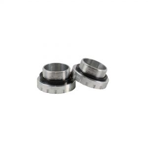 Hope Technology Stainless Bottom Bracket Cups - 30mm Axle - Silver
