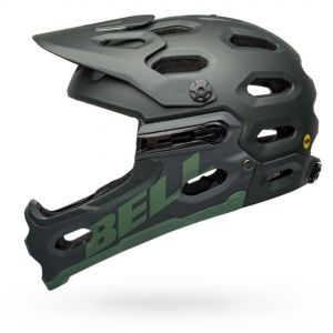 Bell Super 3R MIPS MTB Helmet - S, Matte Green