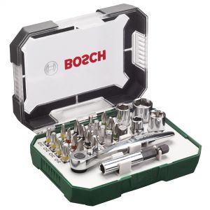 Bosch 26 Piece Screw & Rachet Set