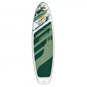 "Bestway 10ft 2" Hydro‑Force Kahawai Stand Up Paddle Board Set" - Green,white