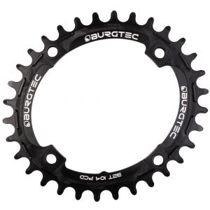 Burgtec Thick Thin Oval Chainring – 104mm PCD