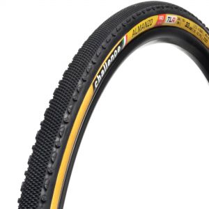 Challenge Almanzo Handmade CX Tyre - 700 x 33Black / Tan