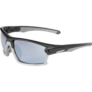 Madison Engage Sunglasses - Matt Black / Gloss Cloud Grey Frame / Silver Mirror Lens