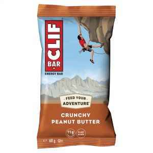Clif Natural Energy Bar 68g - Pack of 12 - Crunchy Peanut Butter