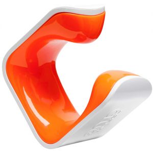 Clug Roadie Bike Storage Hook - White / Orange