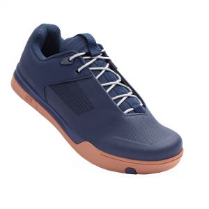 Crank Brothers Mallet Lace MTB Shoes - 39.5, Navy / Silver / Gum