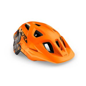 MET Eldar Youth Helmet - Orange Octopus