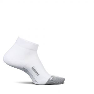 Image of Feetures Elite Max Cushion Low Cut Socks - White XL