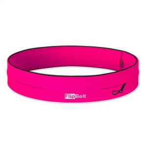 FlipBelt Classic Running Belt - XL, Hot Pink