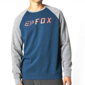 Image of Fox Clothing Apex Crew Fleece, Blue